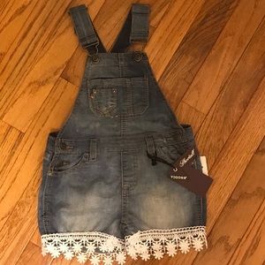 NWT ~ Vigoss “Lace Cuff” Shortalls